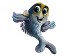 Ash, a fish friend from the Arya and Krishna adventures